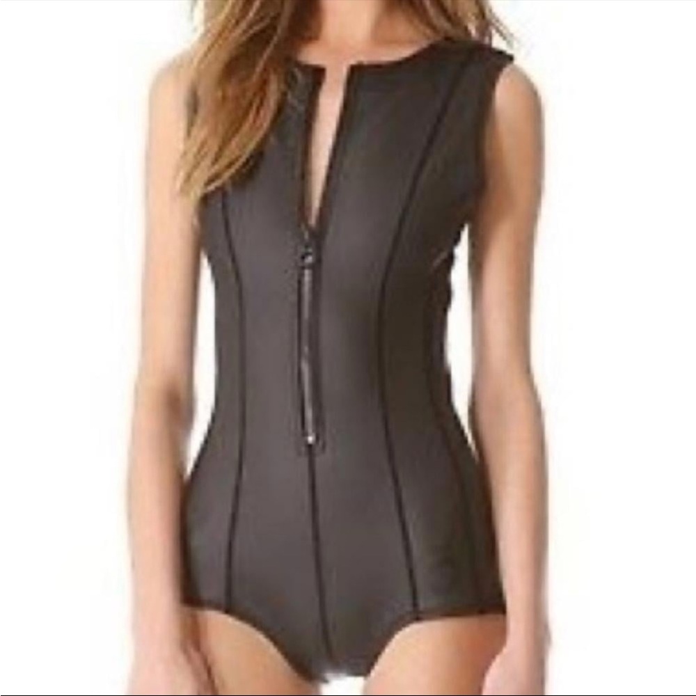 Marc Jacobs Wetsuit Zip Up Black XS